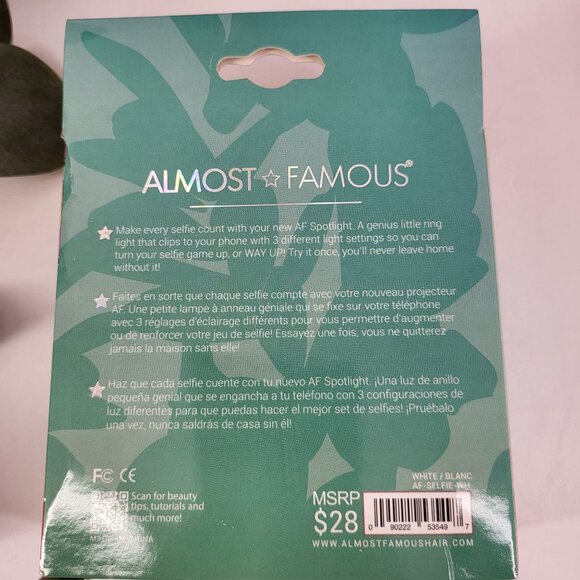 Professional Boar Salon Bristle Paddle Brush & AF Selfie Ring Light NEW - Picture 6 of 9